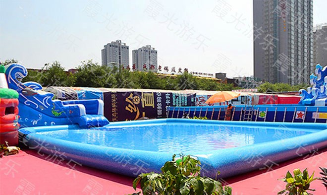 桂林充气游泳池