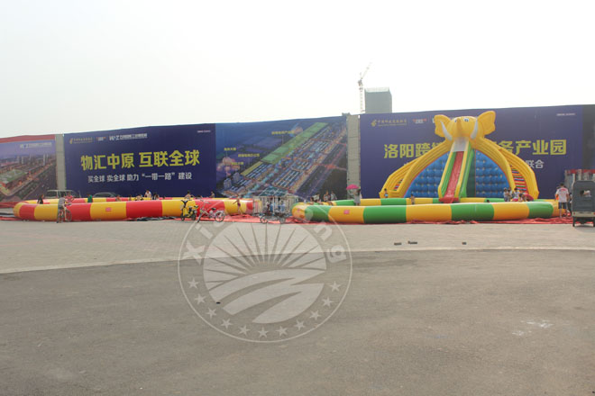 桂林儿童乐园充气游泳池